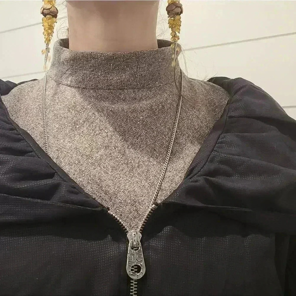 COPY - Black Belted coat puff Sleeves - Picture 8 of 13